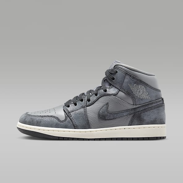 Grijze nike jordans 2025